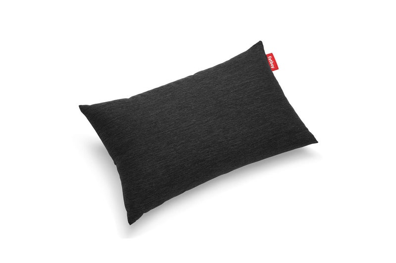 Fatboy King Outdoor Pillow | UV-resistant | Water and dirt repellent PVC coating | Indoor/Outdoor | Bleach cleanable | Stain-resistant | 100% Olefin | 66 x 40 cm - Thunder grey - Image 1